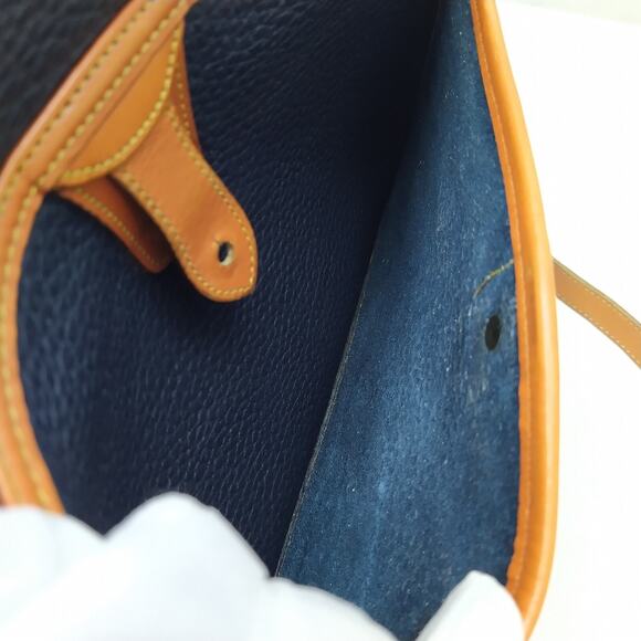 Dooney & Bourke Black Pebbled Leather Crossbody Bag - Vintage Made in USA - Picture 12 of 16